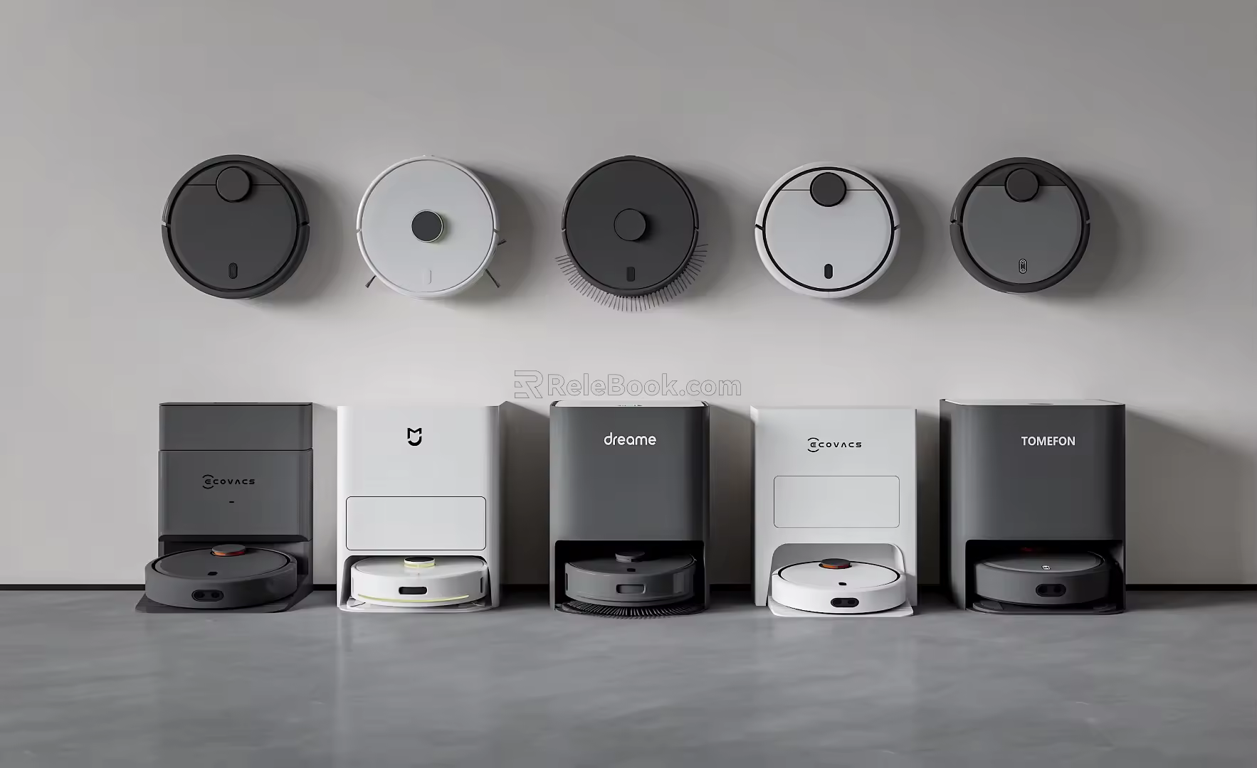 Sweeping robot mopping robot intelligent home appliance intelligent electrical appliance sweeping and dragging all-in-one machine 3d model