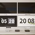 Modern TV Screen Display LCD TV Bracket Laser TV Switch Socket 3d model