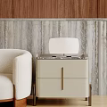 Table lamp table lamp side 3d model