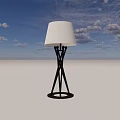 Retro Floor Lamp Minimalist Floor Lamp Art Floor Lamp Metal Floor Lamp Black and White Floor Lamp Floor Lamp Modern Floor Lamp 3d model