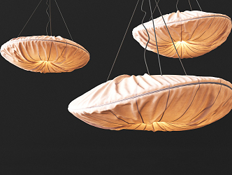 Modern chandelier 3d model