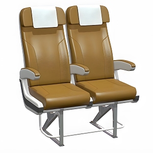 aircraft seat 3d model