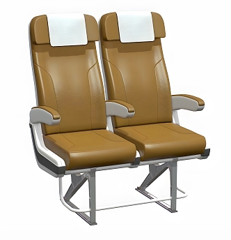 aircraft seat 3d model