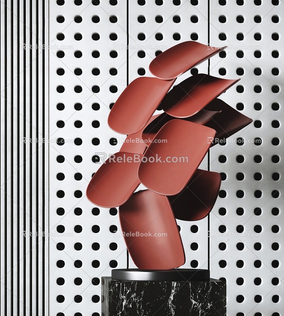 Modern Sculpture Art Sculpture 3d model