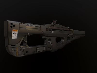 Modern Rifles Rifle Weapons 3d model