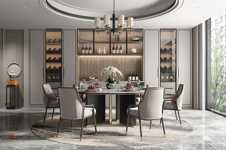 New Chinese Restaurant 3d model