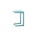 Light Blue Modern Coffee Table With Stylish Geometric Frame For Living Room