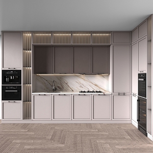 Modern Kitchen Cabinets 3d model