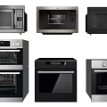 Modern Kitchen Appliances Featuring Microwaves Ovens And Sleek Cooking Equipment