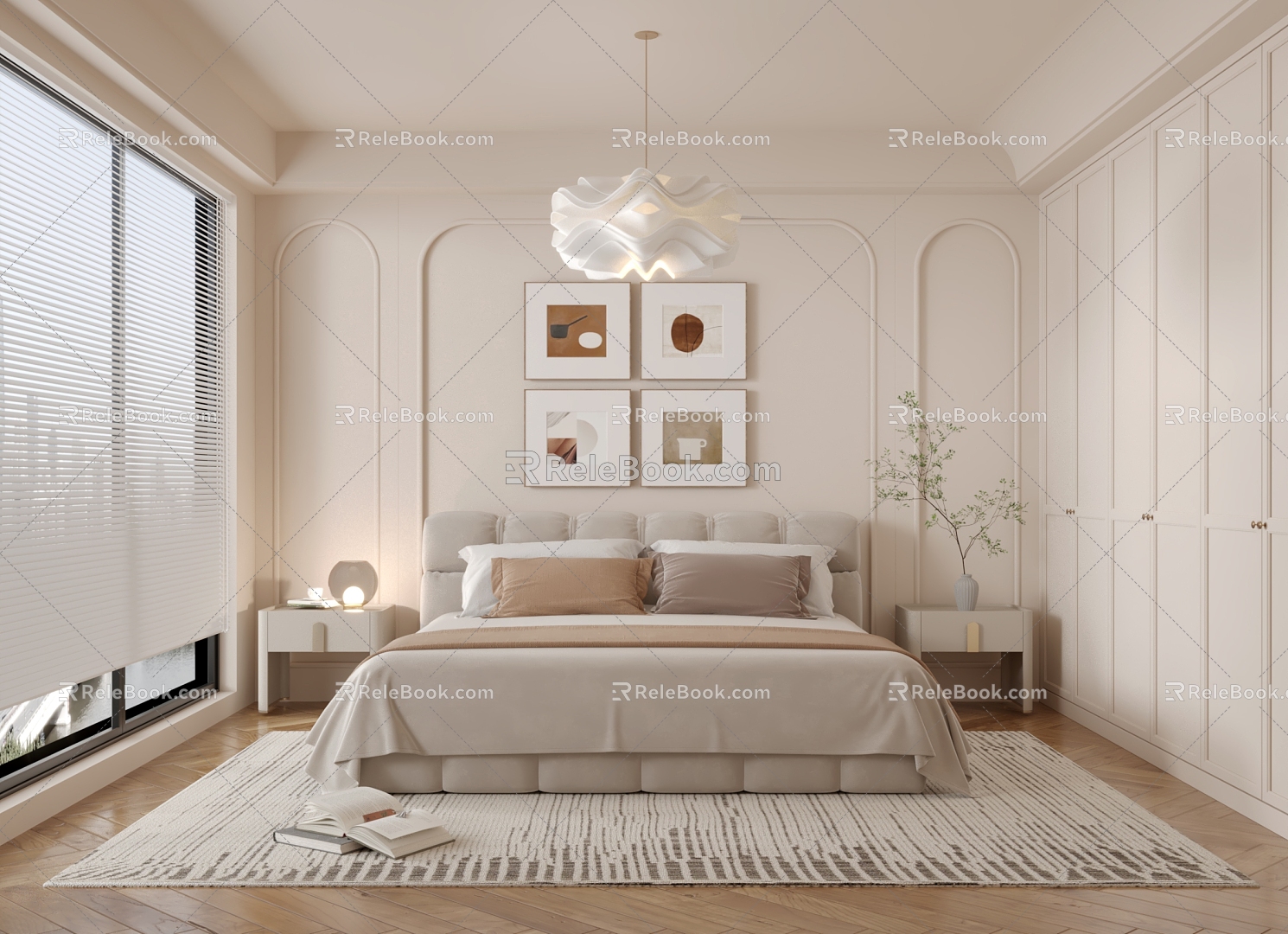 French Bedroom 3d model