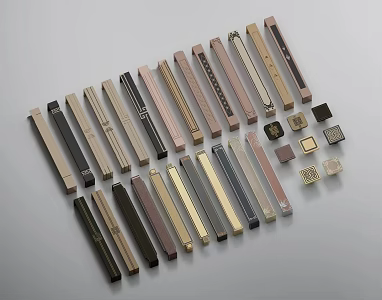 New Chinese handle 3d model