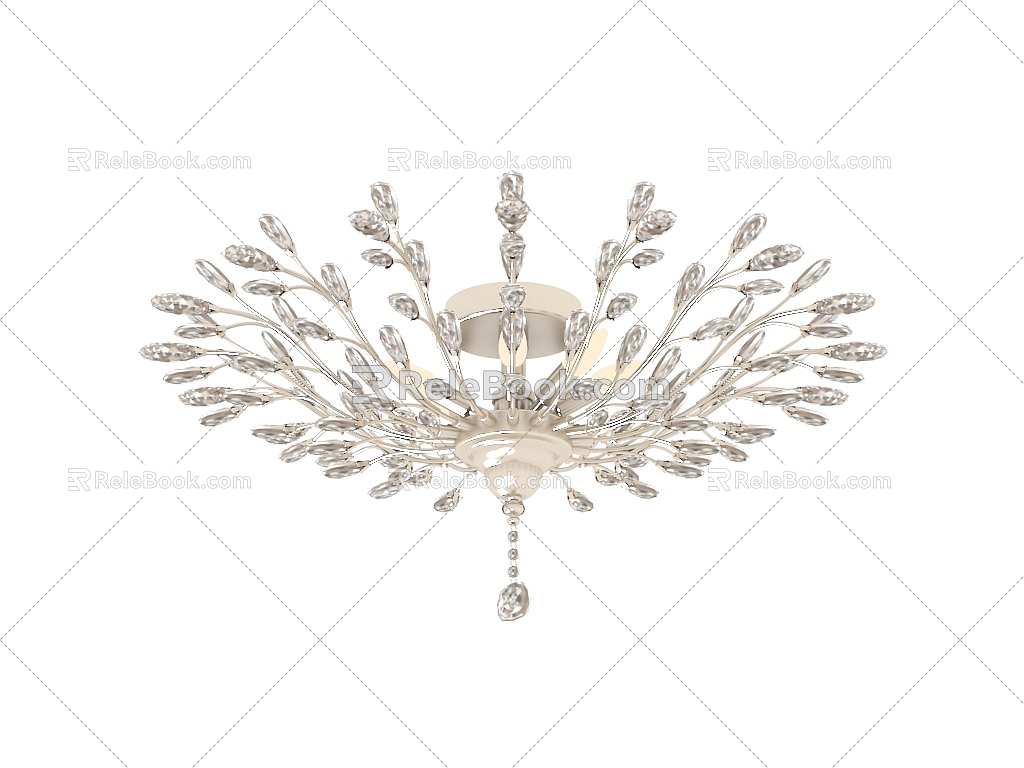 modern ceiling lamp 3d model