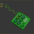 Computer Shortcut Controller With Adobe Software PS AI PR Colorful Function Buttons