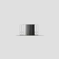 White Gray And Dark Gray Velvet Curtains Hanging In Modern Interior With Soft Texture