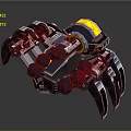 Modern robot spider robot mecha spider sci-fi spider 3d model