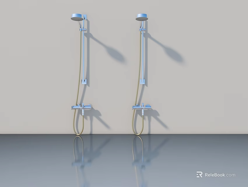 Modern Interior Swing Door Design With Glass Panel And Wooden Frame 3d model