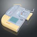 Retro Acrovision DD88 Handheld Device With Yellow Gray Design Buttons Screen And Joystick