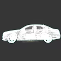 Silver Sedan Car Side Profile With Modern Sleek Body And Sporty Alloy Wheels