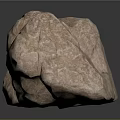 Rock Block Rock Block Rock Specimen Boulder Big Stone Block Rock Stratum Rock Stratum Rock Stratum Rock 3d model