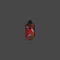 Industrial Metal Tool With Yellow Red Parts And Roller Wheel Structure