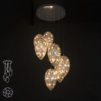 Pendant lamp 3d model