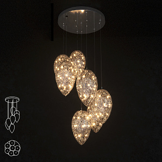 Pendant lamp 3d model