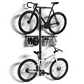 Mountain bike equipment 3d model