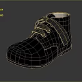 Stylish Black Short Boots With Adjustable Strap And Lace Up Design For Daily Use