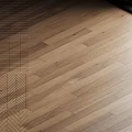 Light Natural Oak Wood Flooring With Herringbone Pattern And Natural Grain For Modern Home