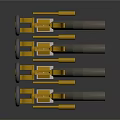 Automotive Exhaust Pipe Assembly With Metallic Components And Connected Structure