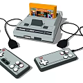 Modern game cassette game machine 3d model