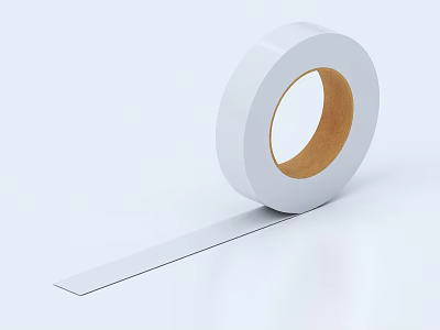 Double-sided adhesive tape 3d model