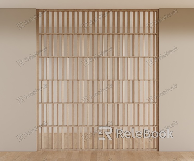 Modern partition screen partition model