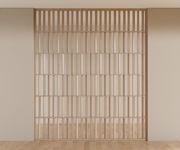 Modern partition screen partition 3d model