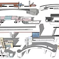 Various Architectural Entrance Gate Designs With Modern Structural Elements And Styles