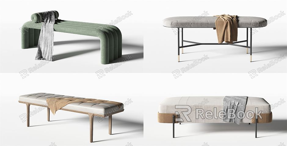 modern sofa stool bed end stool model