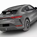 BYD Song L Door Can Open High Precision New Energy Vehicle with Interior 3d model