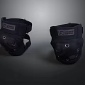 UCI Approved Black Knee Pads For Cycling Sports Protection Equipment