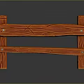 Orange Wooden Fence Structure with Horizontal Planks Wood Grain and Metal Bolts