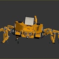 Industrial LOFT machine spider mechanical spider 3d model