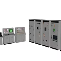 Console switch panel switch electrical box 3d model