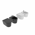 Modern White And Black Toilets With Sleek Wall Hung And Freestanding Designs