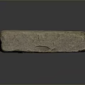 Natural Wooden Stone With Rough Textured Surface For Interior Decoration Material
