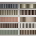 Wainscoting Various Styles and Color Options with Vertical Horizontal Stripe Designs