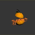 Modern Juice Juice Juice Drink Orange Juice Fruit Drink Food 3d model