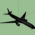 Qantas Commercial Airplane With White Body Red Tail Kangaroo Logo And Spirit Of Australia
