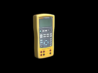Fluke Handheld Digital Multimeter Portable Electronic Measuring Device With LCD Display And Control Buttons 3d model