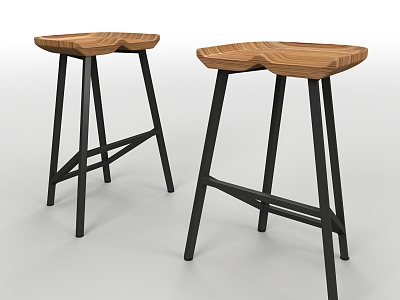 Modern Bar Stool Chair model