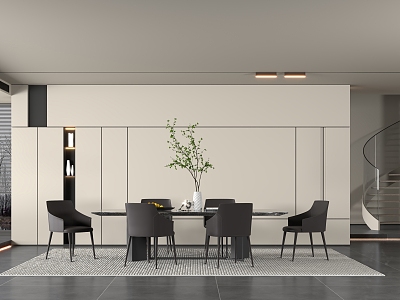 Modern Restaurant 3d model