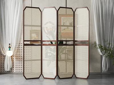 Silent screen partition 3d model